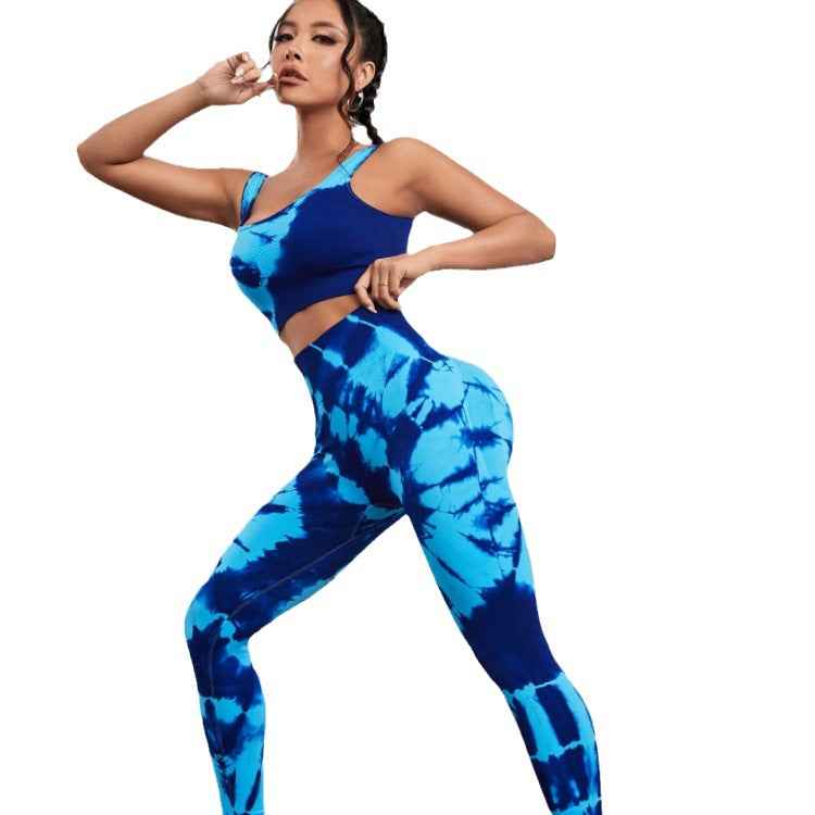 Tenue de yoga et de course à pied pour femme – Ensemble de sport dos nu