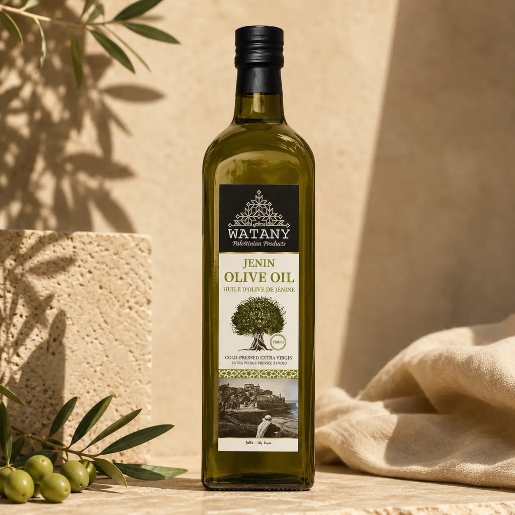 Jenin Palestinian Extra Virgin Olive Oil – 750ml, 1L & 16L