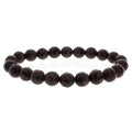 Granat B facettiertes Rundarmband - 8 mm