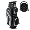 Golf-Cart-Tasche mit 14-fach unterteilbarer Tasche oben – Grau
