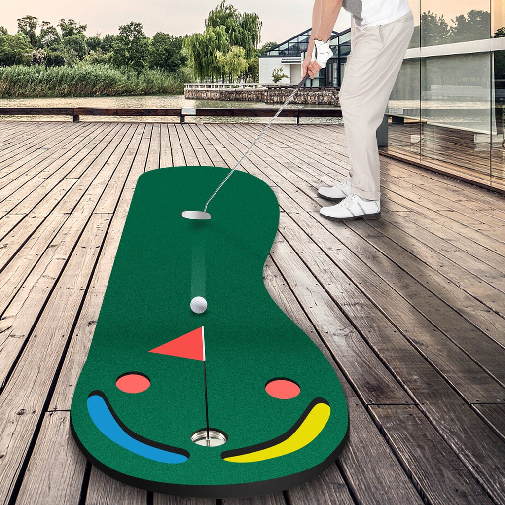 Ensemble de putting pour l'intérieur et l'extérieur