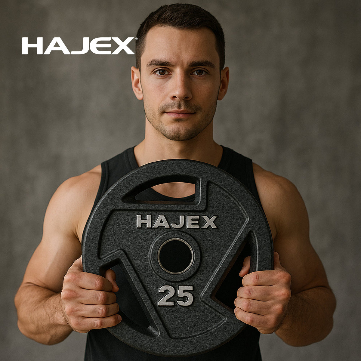 HAJEX トライグリップ 鋳鉄製ウェイトプレート