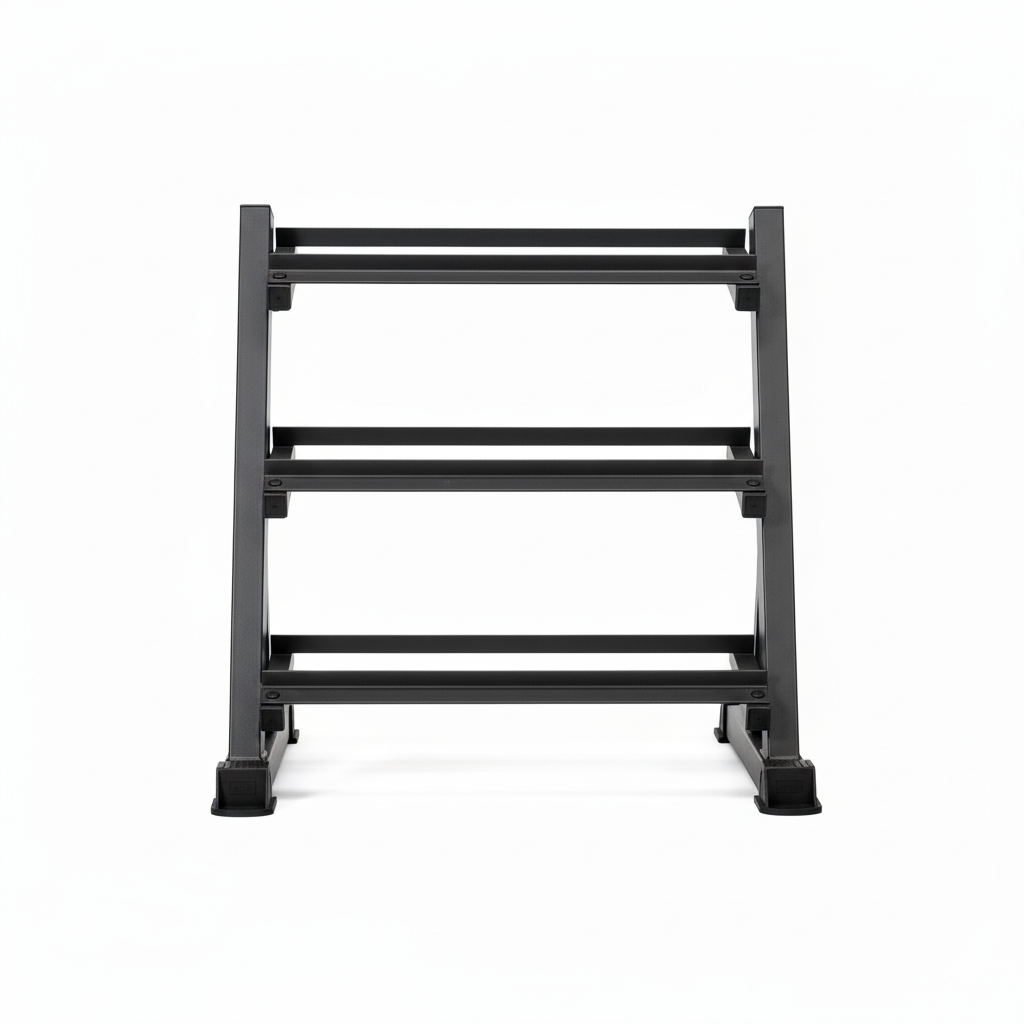 Steel Dumbbell Racks Vertical & Horizontal (3, 6, 8, 10 Levels)