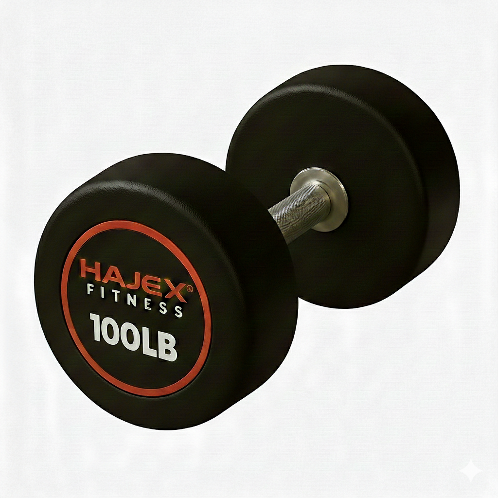 HAJEX Rundhanteln 5 bis 150 LB (Elite-Serie)