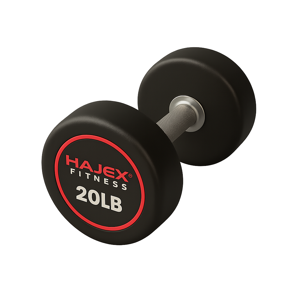 HAJEX Rundhanteln 5 bis 150 LB (Elite-Serie)
