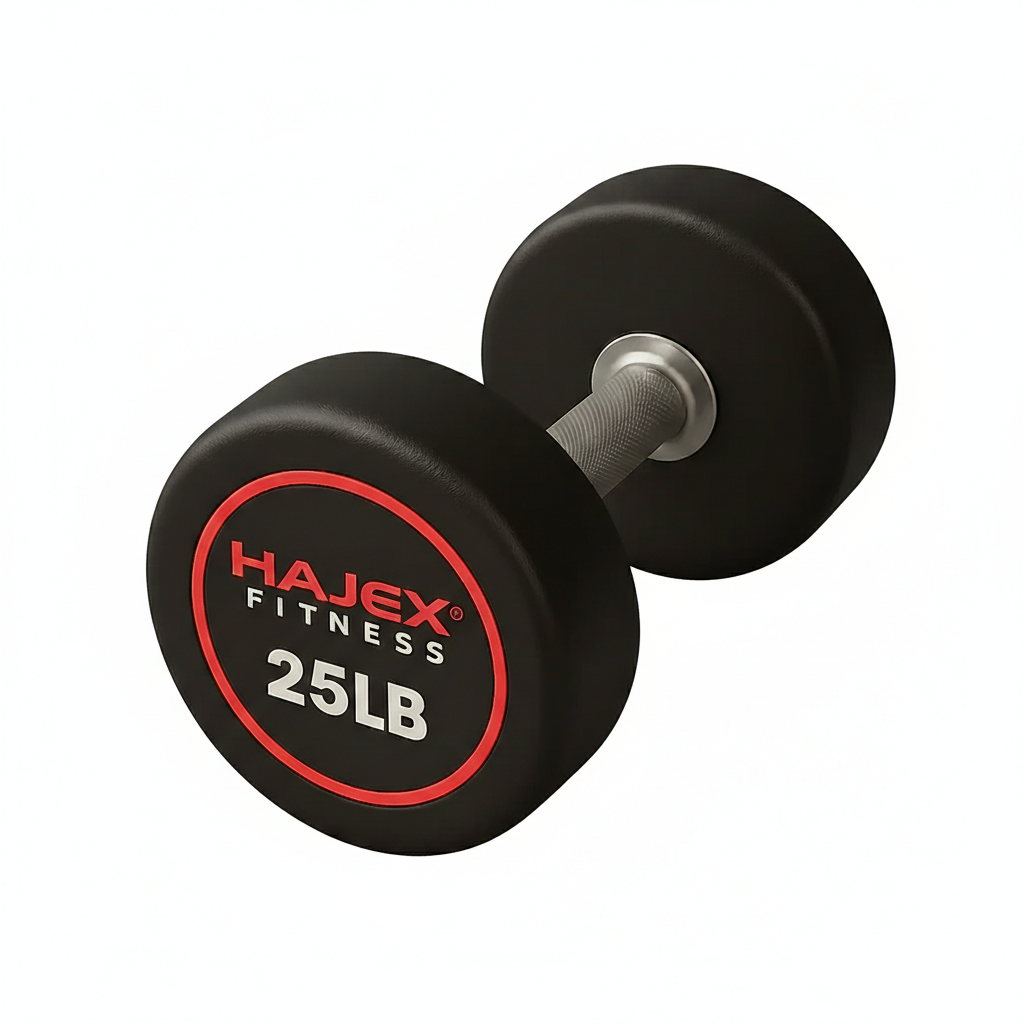 HAJEX Rundhanteln 5 bis 150 LB (Elite-Serie)