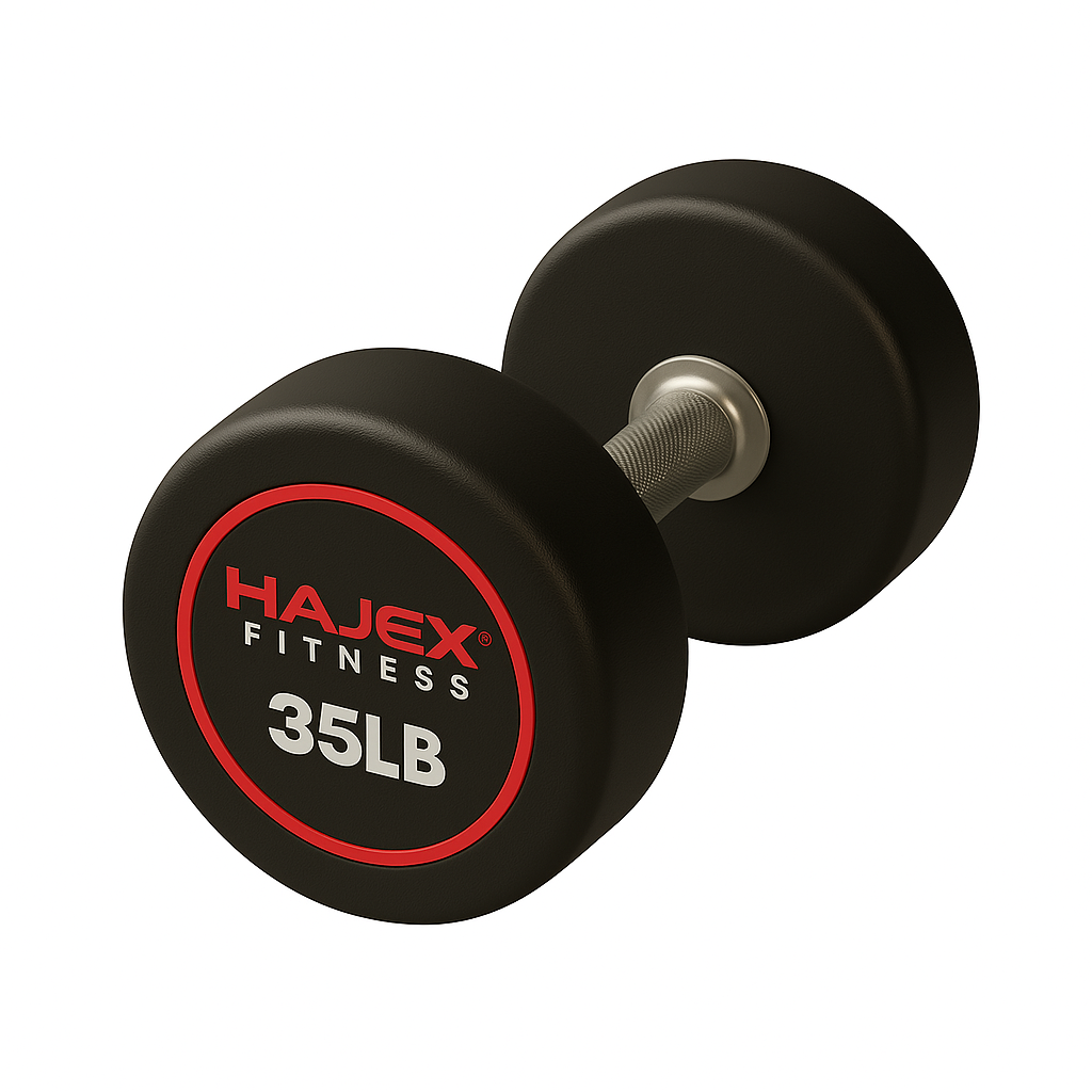 HAJEX Rundhanteln 5 bis 150 LB (Elite-Serie)