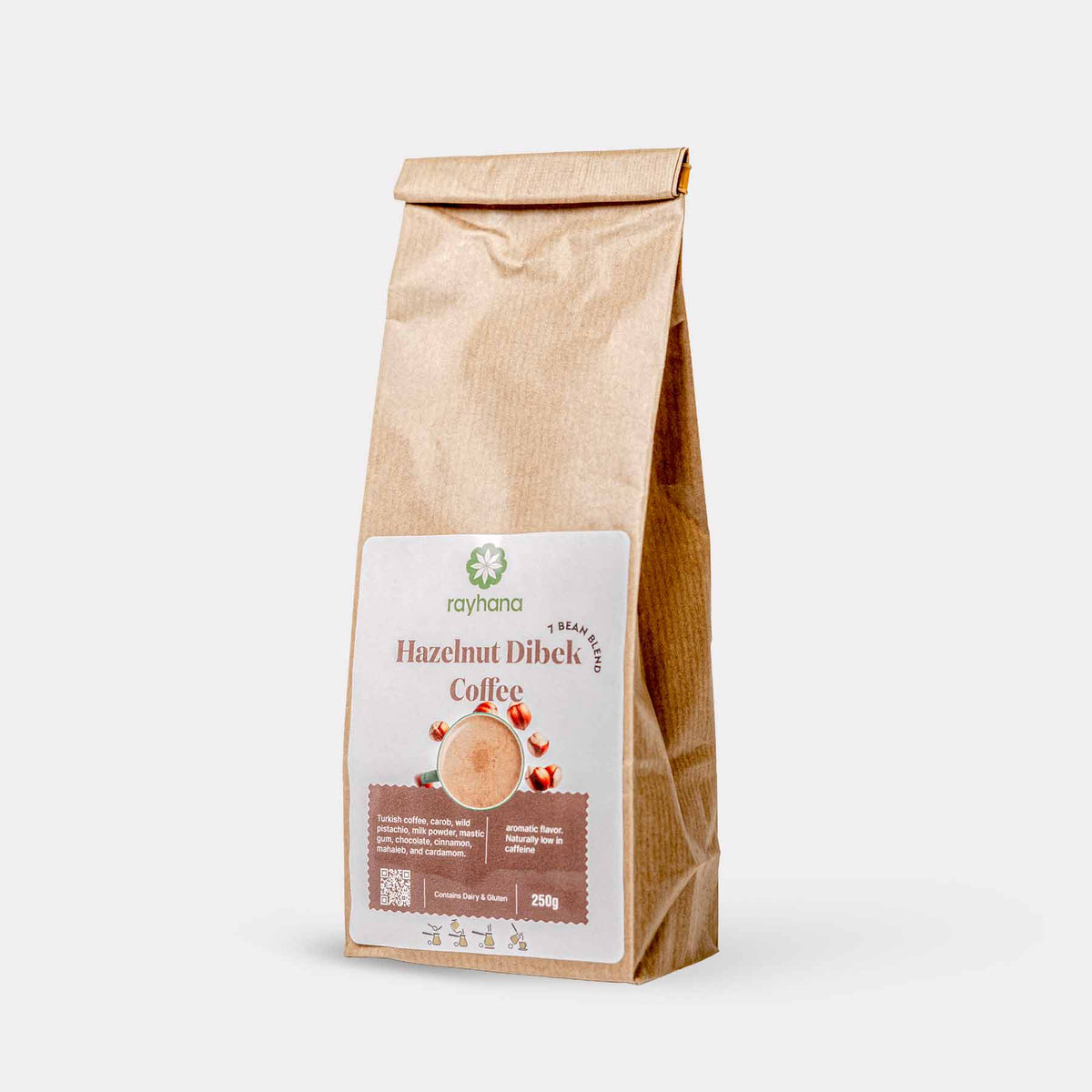Hazelnut Dibek Coffee – 7-Bean Blend by Rayhana