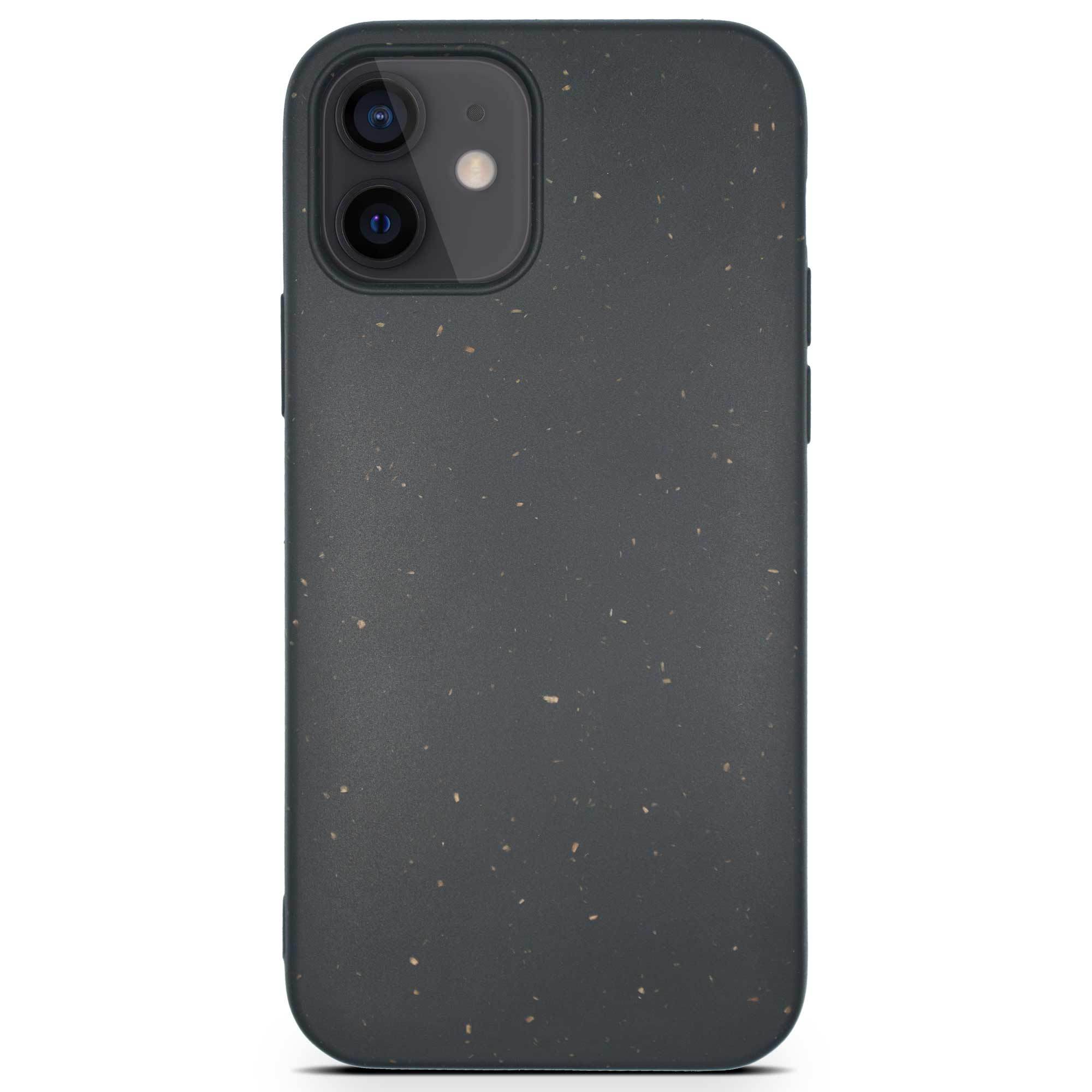 Biodegradable phone case - Black Tan Lily