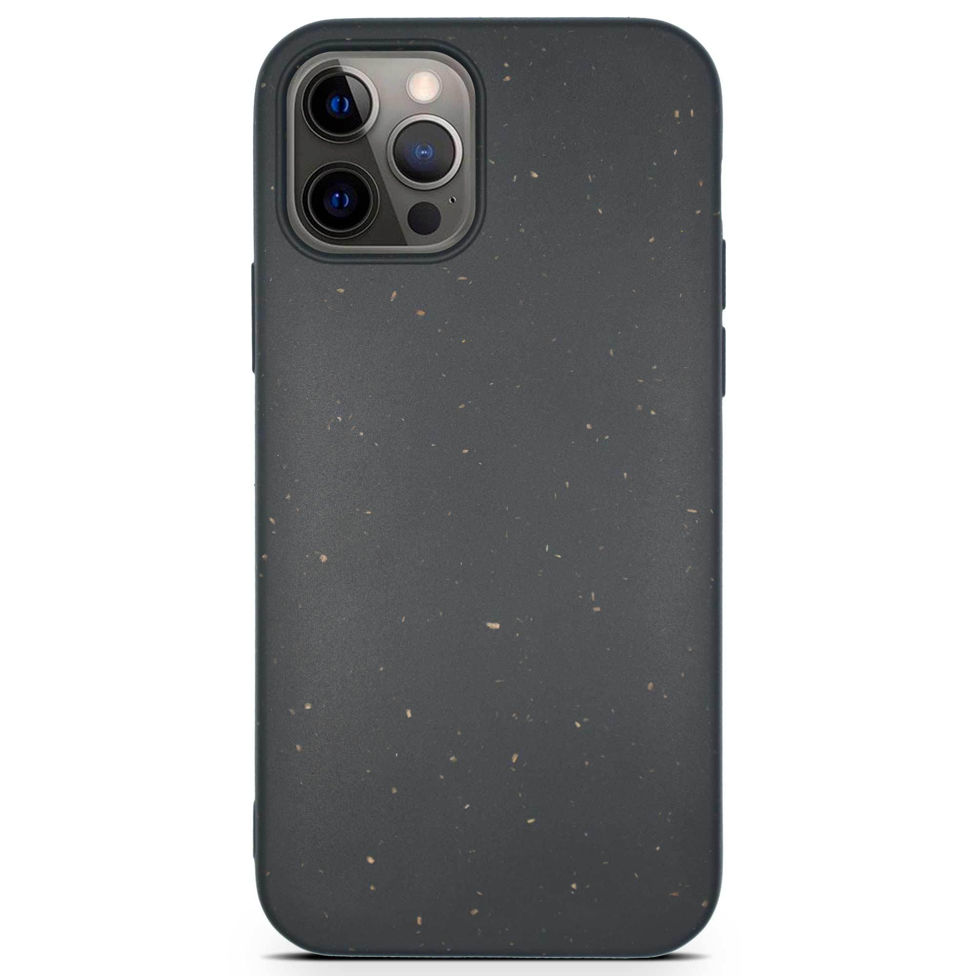 Biodegradable phone case - Black Tan Lily