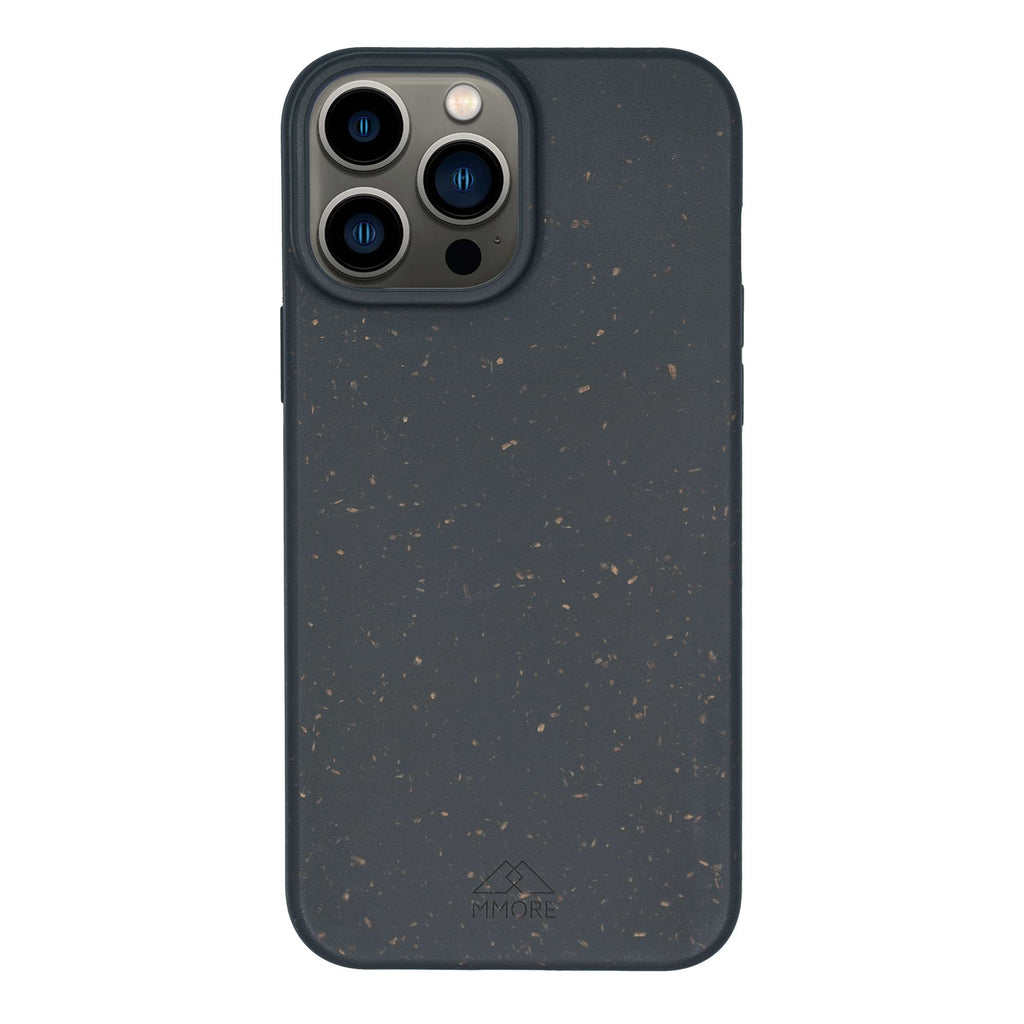Biodegradable phone case - Black Tan Lily
