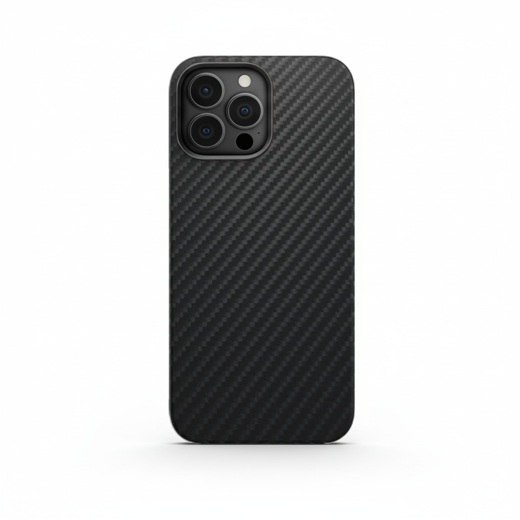 Funda de fibra de aramida auténtica para iPhone 16 Pro Max