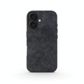 Funda de Alcántara gris para iPhone 16