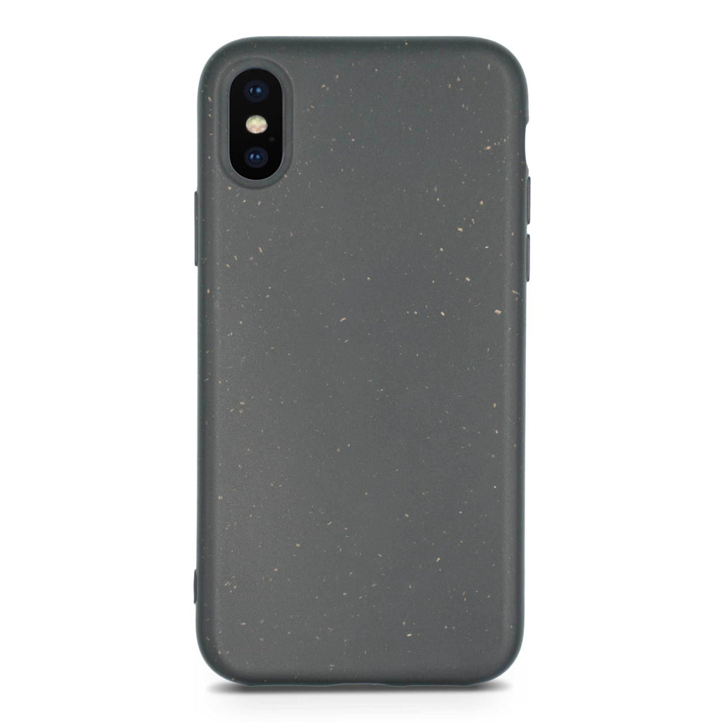 Biodegradable phone case - Black Tan Lily