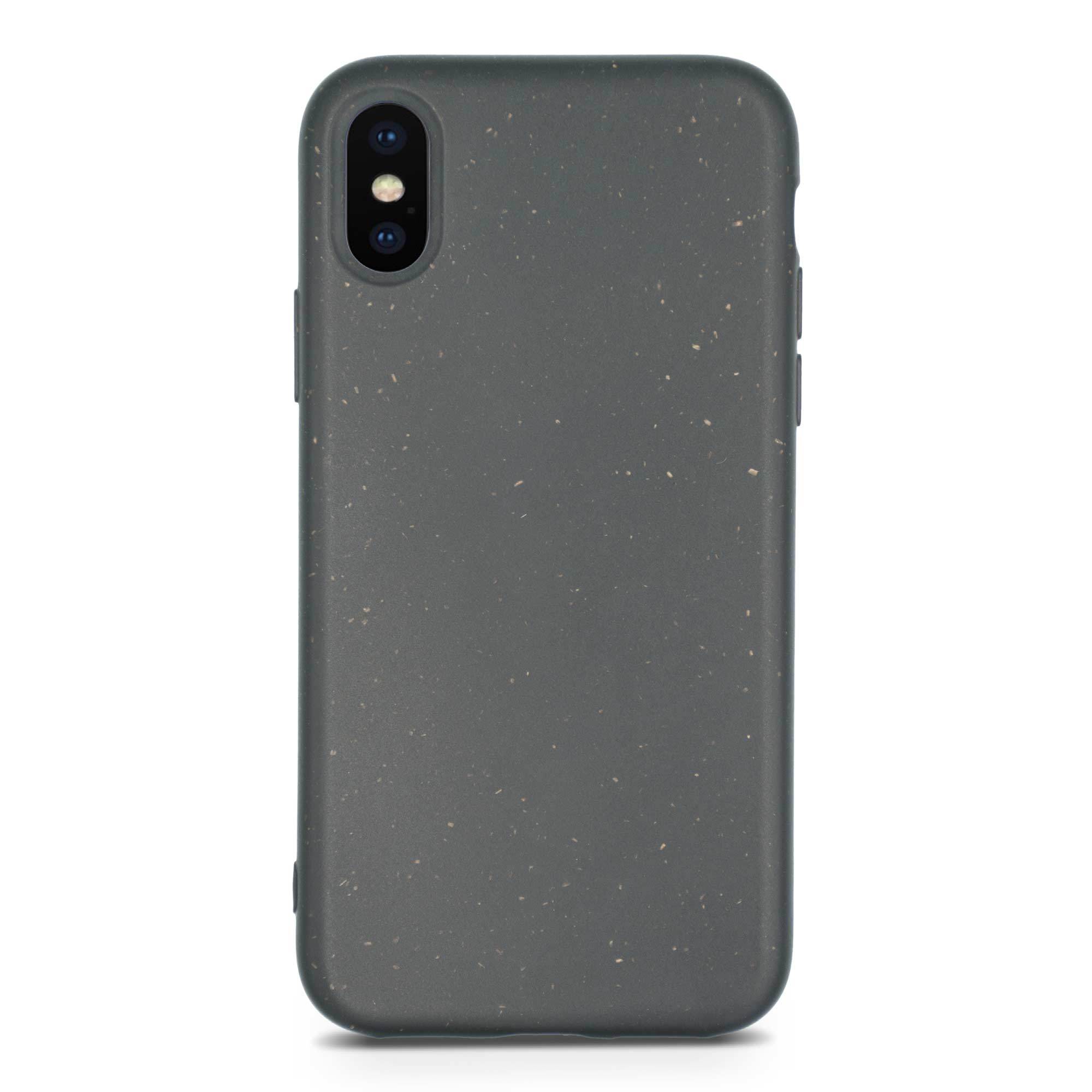 Biodegradable phone case - Black Tan Lily
