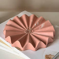 Radiant Pleated Fan Jewelry Tray: Scandi Home Decor Tray