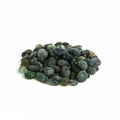 Green Moss Agate Tumbled Stones - India