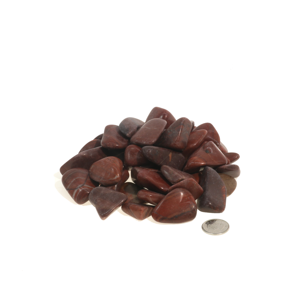 Dolomite Red Tumbled Stones