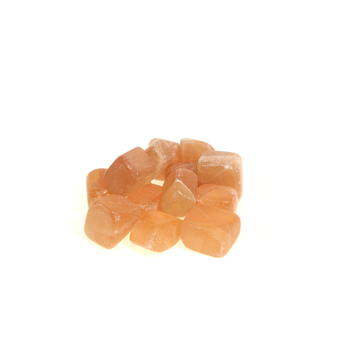 Honigcalcit Trommelsteine