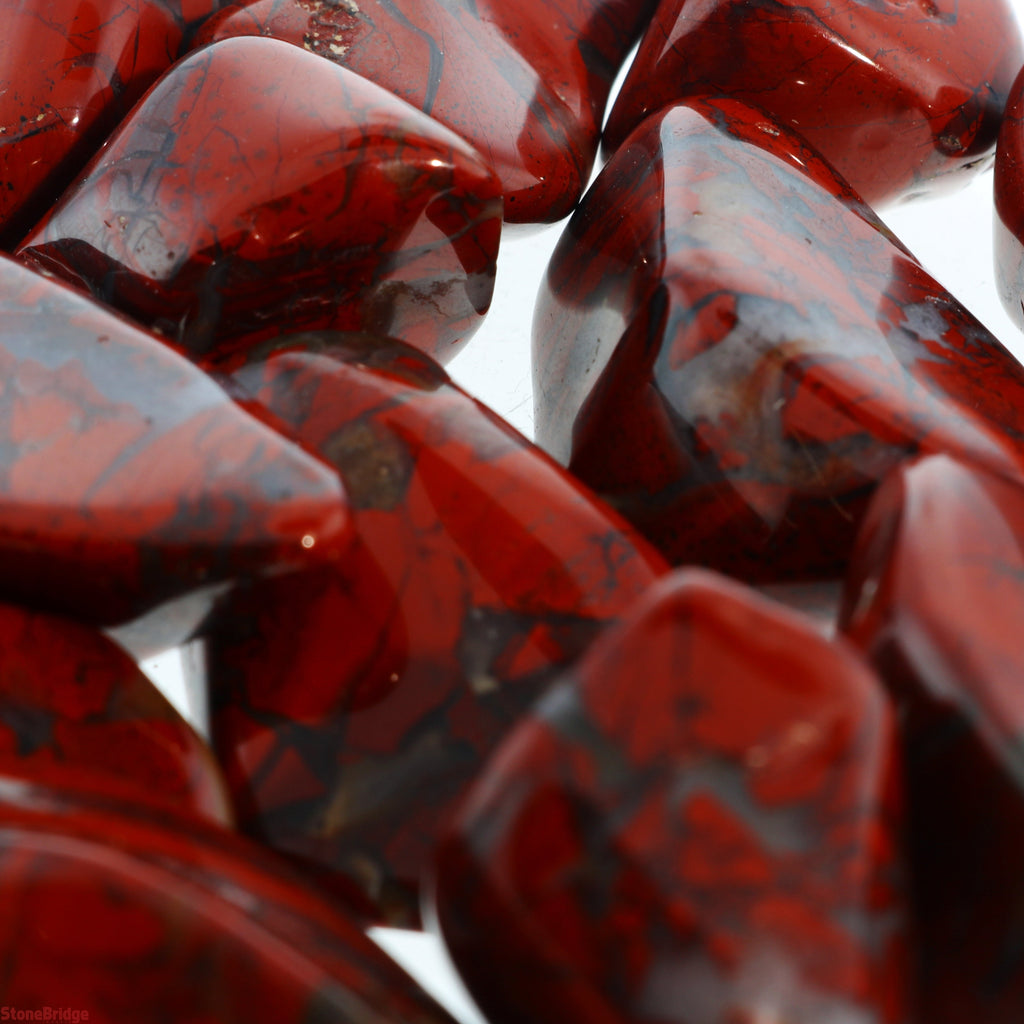 Brecciated Jasper Tumbled Stones
