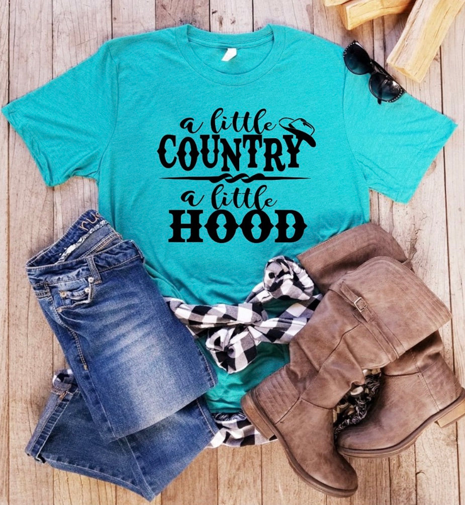 A Little Country A Little Hood Hoodie — Premium Unisex Pullover