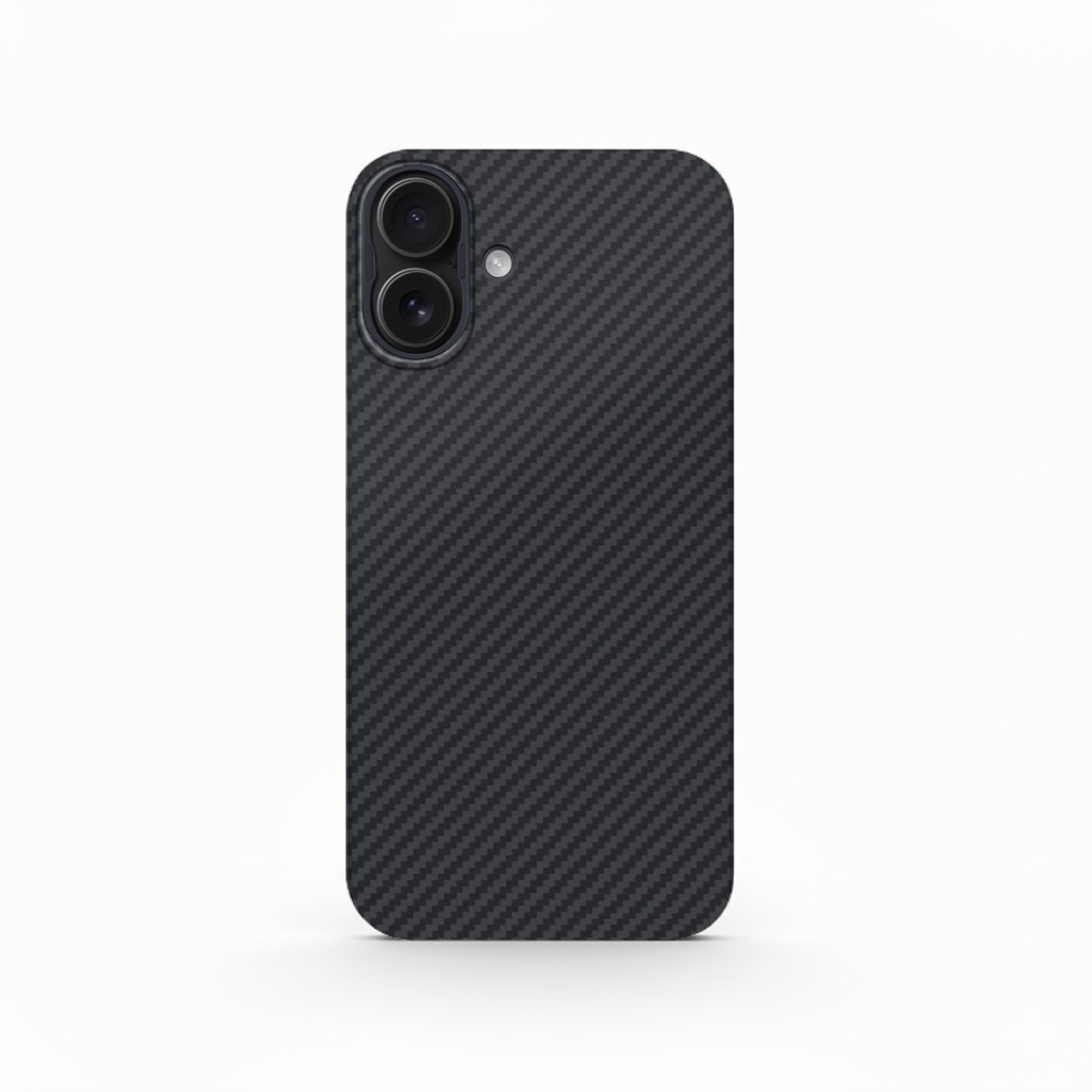 Funda de fibra de aramida auténtica para iPhone 16