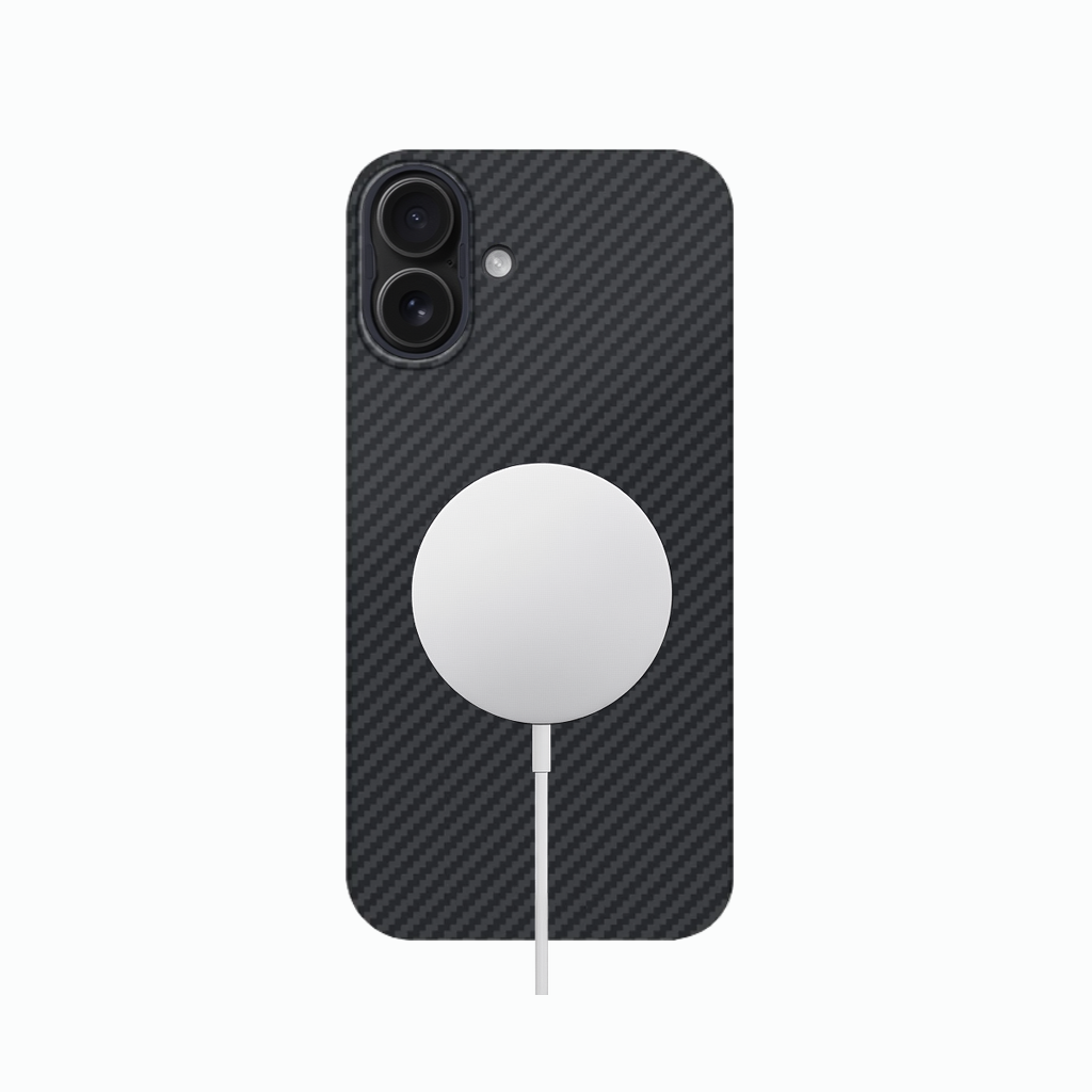 Funda de fibra de aramida auténtica para iPhone 16