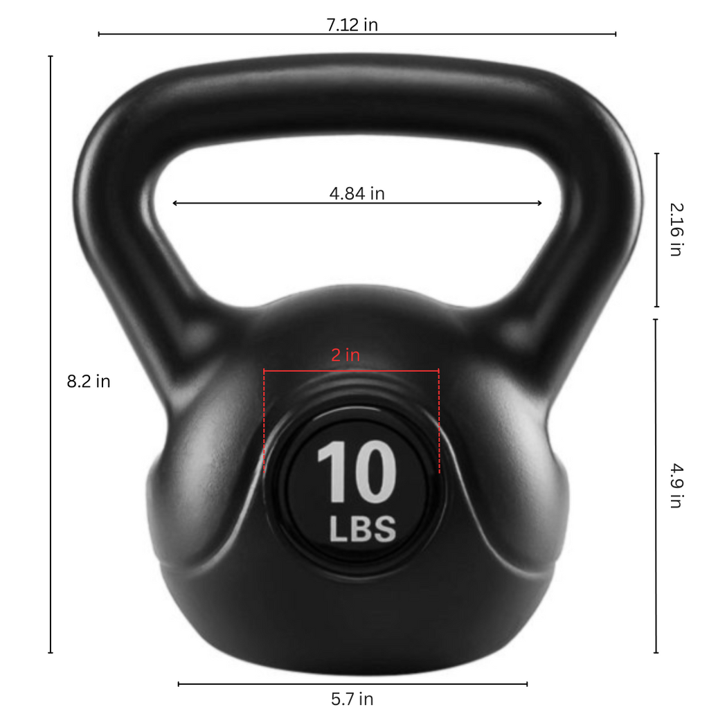 Kettlebells: de 5 lb a 100 lb