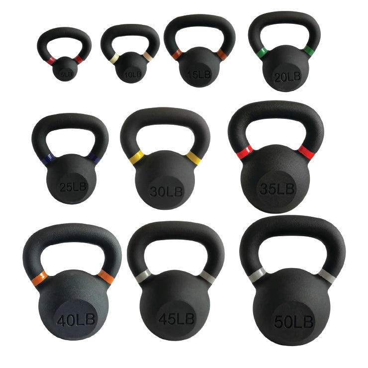Kettlebells: de 5 lb a 100 lb