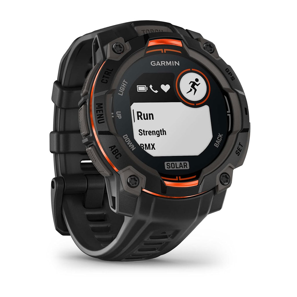Instinct® 3 – 45 mm Solar Negro