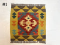 Mini afghanische Kelimteppiche | 60 x 60 cm