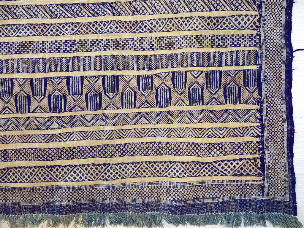 Marokkanischer Tiflet Kelim Teppich | 100 x 130 cm