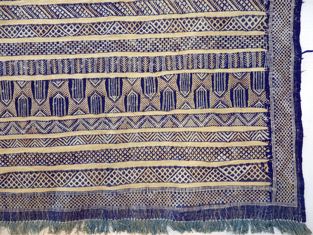 Marokkanischer Tiflet Kelim Teppich | 100 x 130 cm