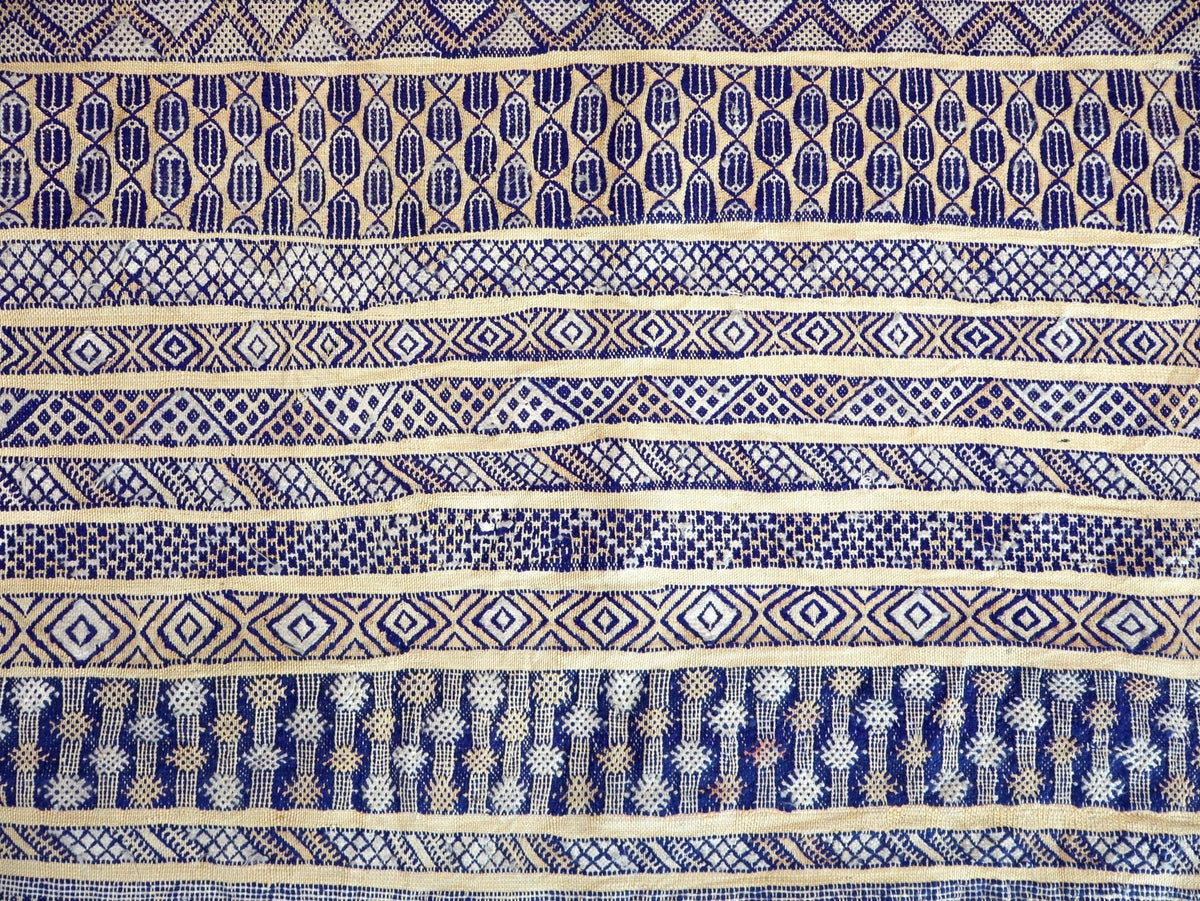 Marokkanischer Tiflet Kelim Teppich | 100 x 130 cm