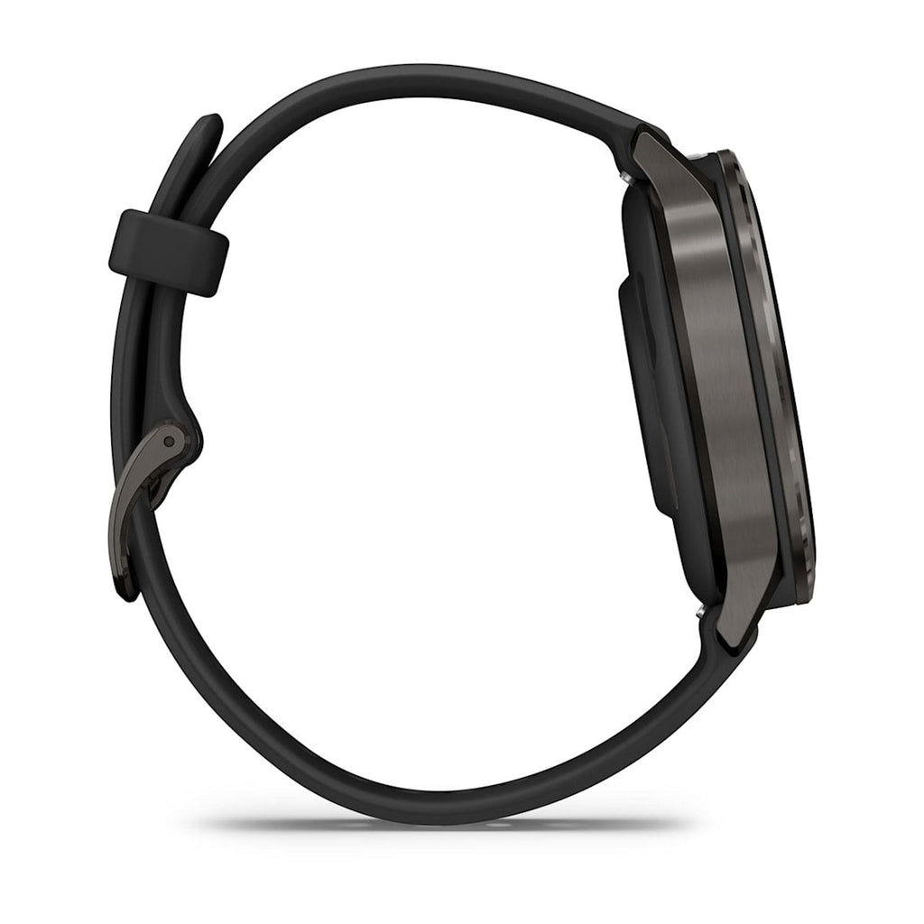 Venu® 4 – 41 mm color pizarra con correa de silicona negra