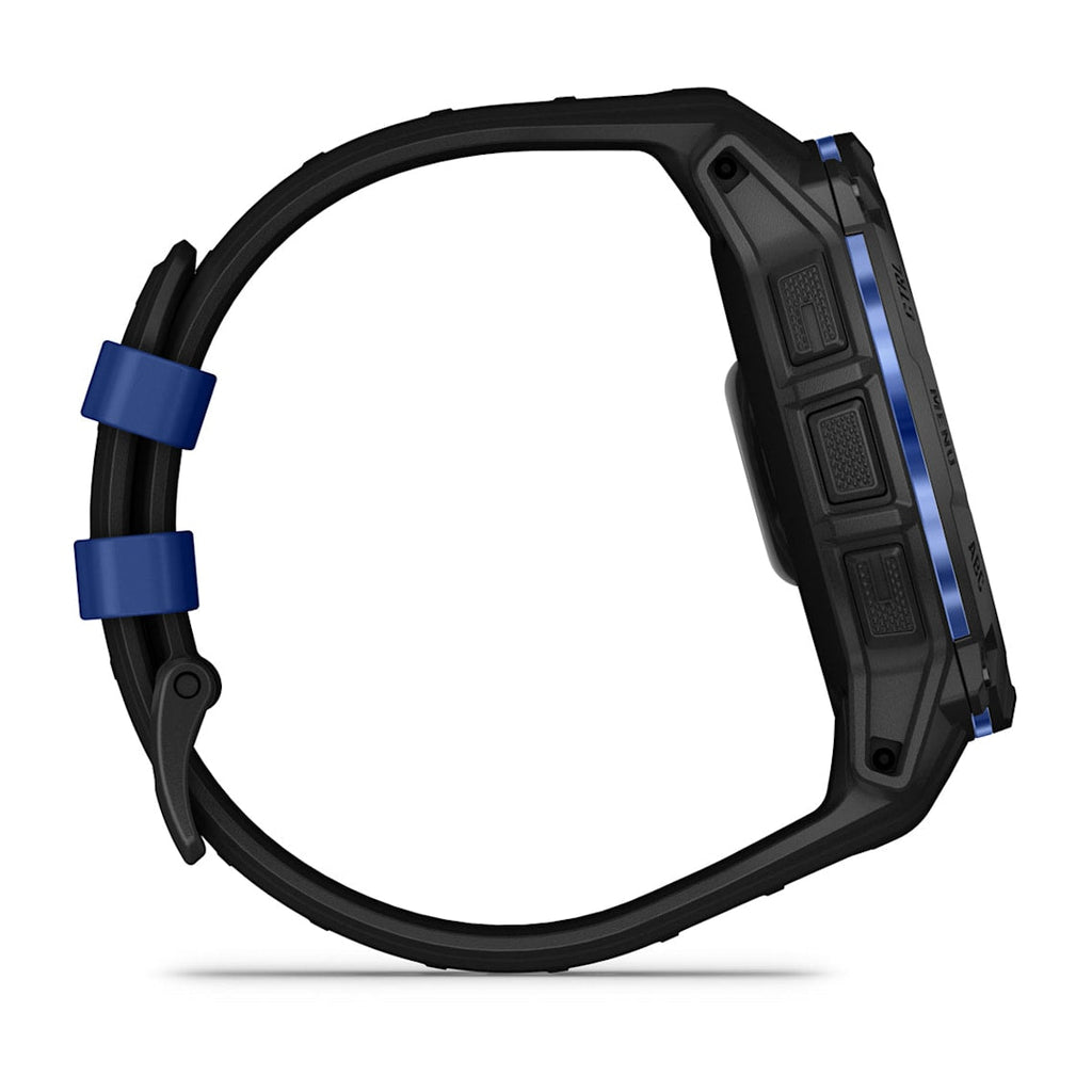 Garmin Instinct® 3 AMOLED (50 mm) - Reloj GPS resistente - Negro/Azul perno