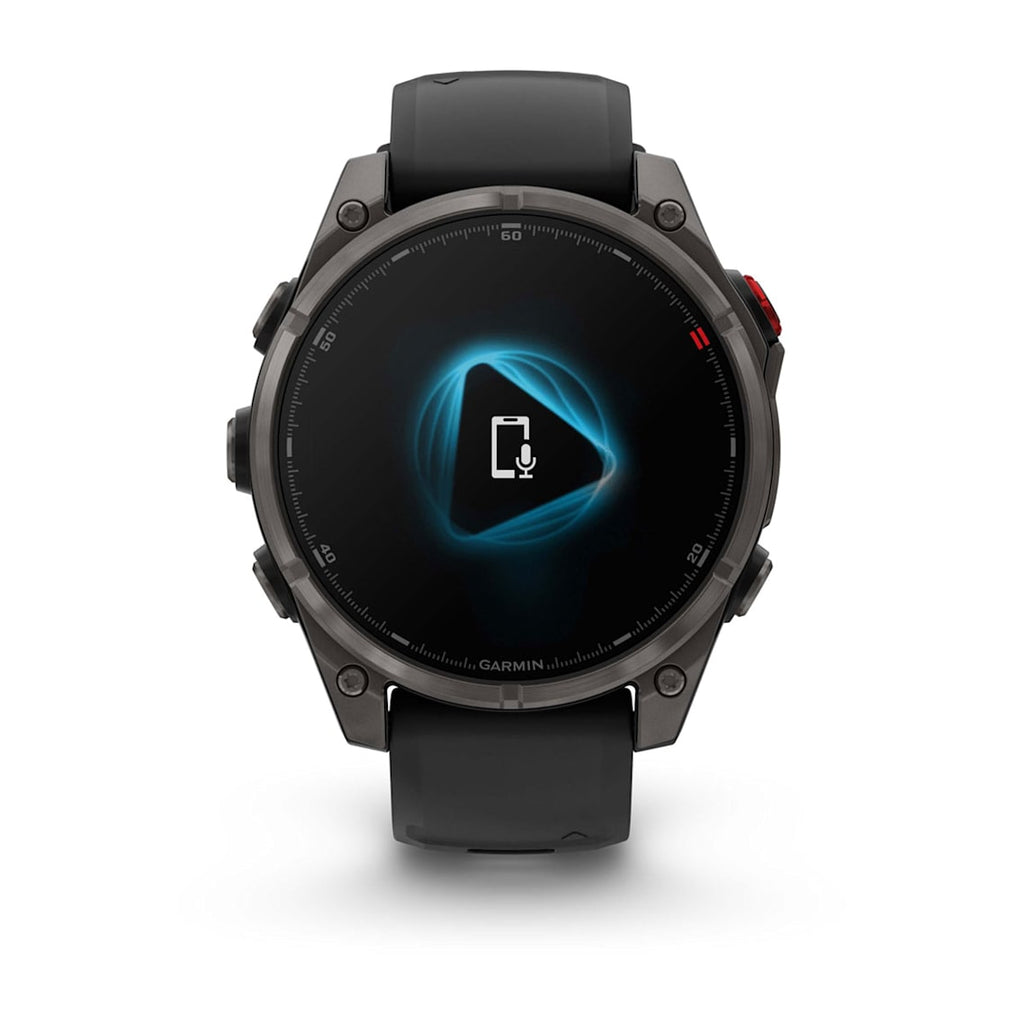 fēnix® 8 Pro – 47 mm AMOLED カーボン・グレー DLC チタン