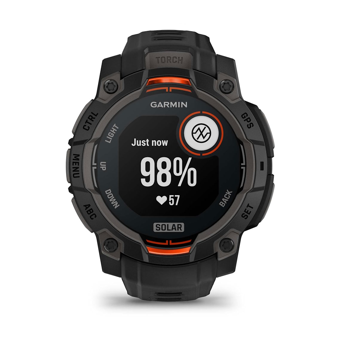 Instinct® 3 – 45 mm Solar Negro
