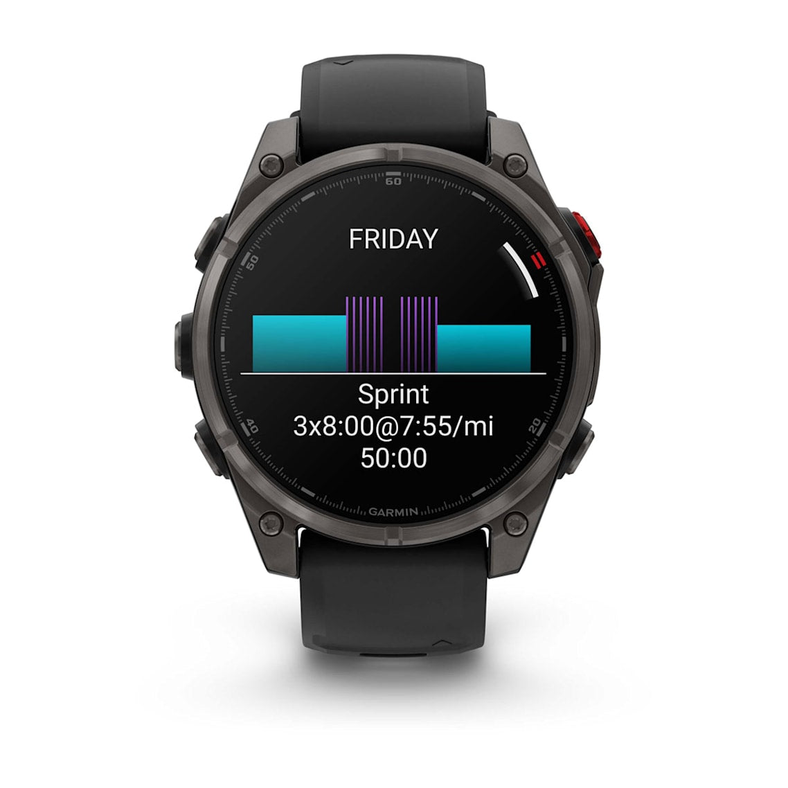 fēnix® 8 Pro – 47 mm AMOLED カーボン・グレー DLC チタン
