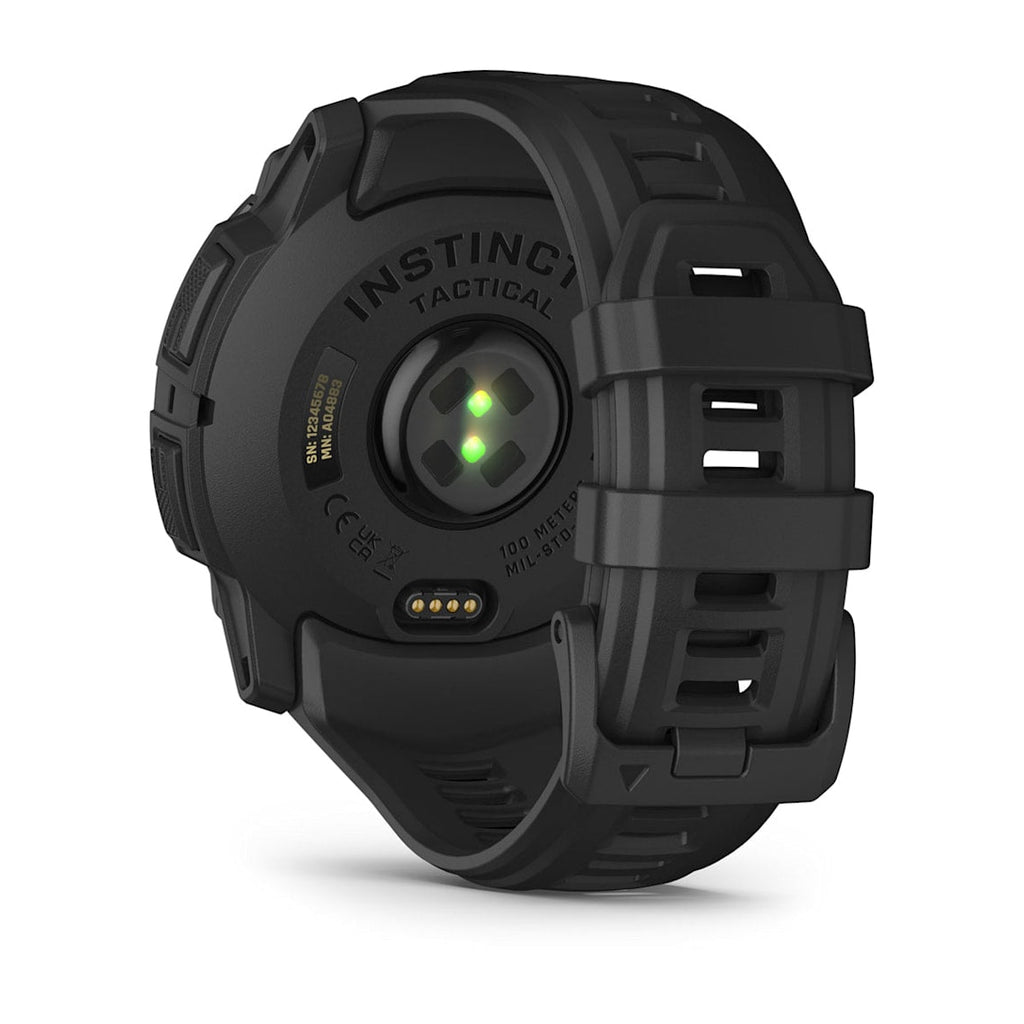 Instinct® 3 – 50 mm, AMOLED, Tactical Edition Negro con correa negra