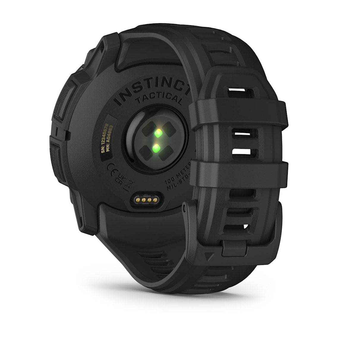 Instinct® 3 – 50 mm, AMOLED, Tactical Edition Negro con correa negra