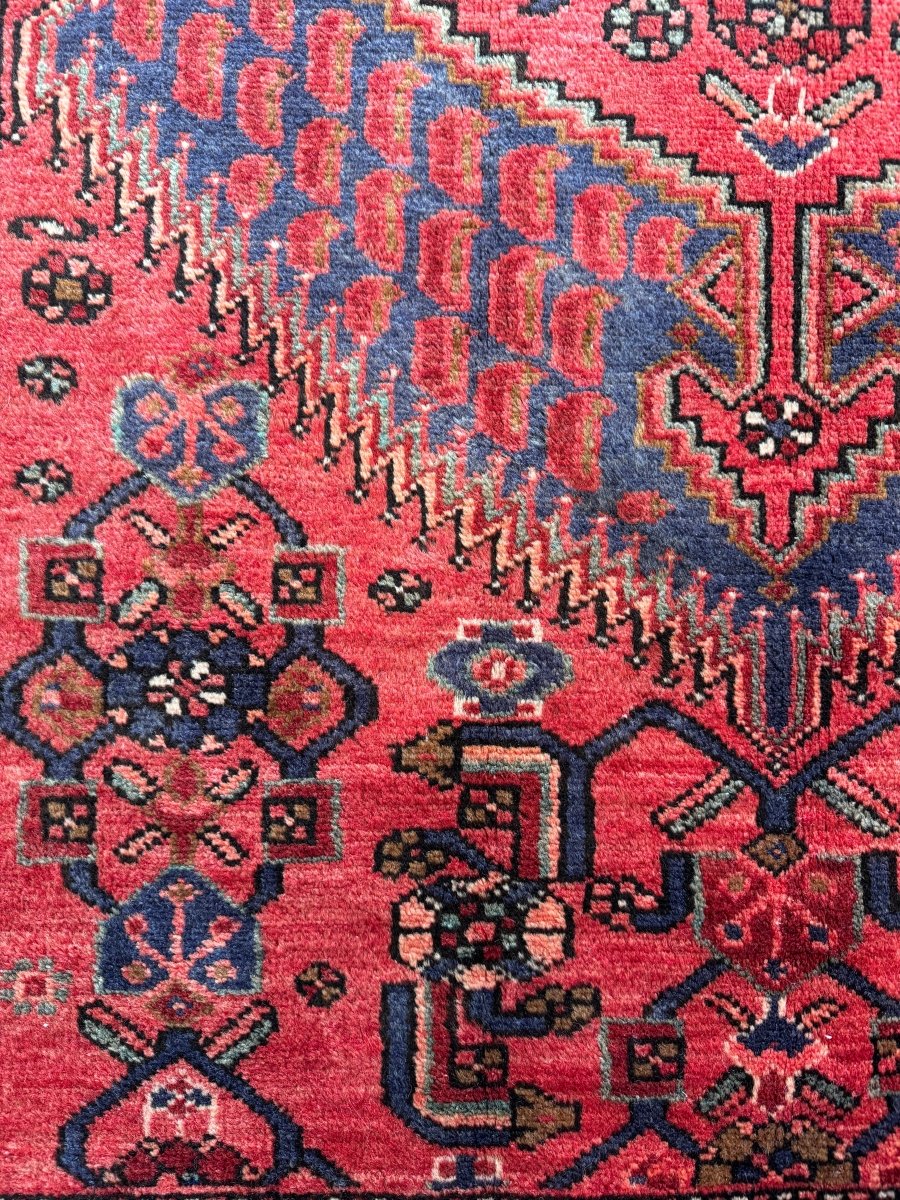 On Hold for Rose | Persian Zanjan Rug | 4' 1" x 6' 8"