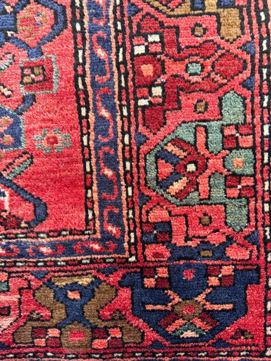 On Hold for Rose | Persian Zanjan Rug | 4' 1" x 6' 8"