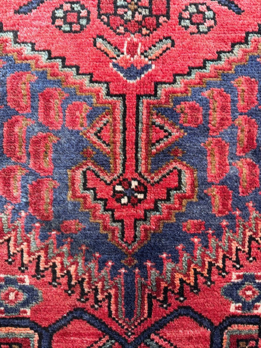 On Hold for Rose | Persian Zanjan Rug | 4' 1" x 6' 8"
