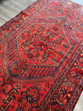 On Hold for Rose | Persian Zanjan Rug | 4' 1" x 6' 8"