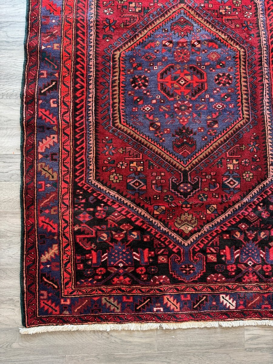 Persian Zanjan Rug | 4' 8" x 7' 3"