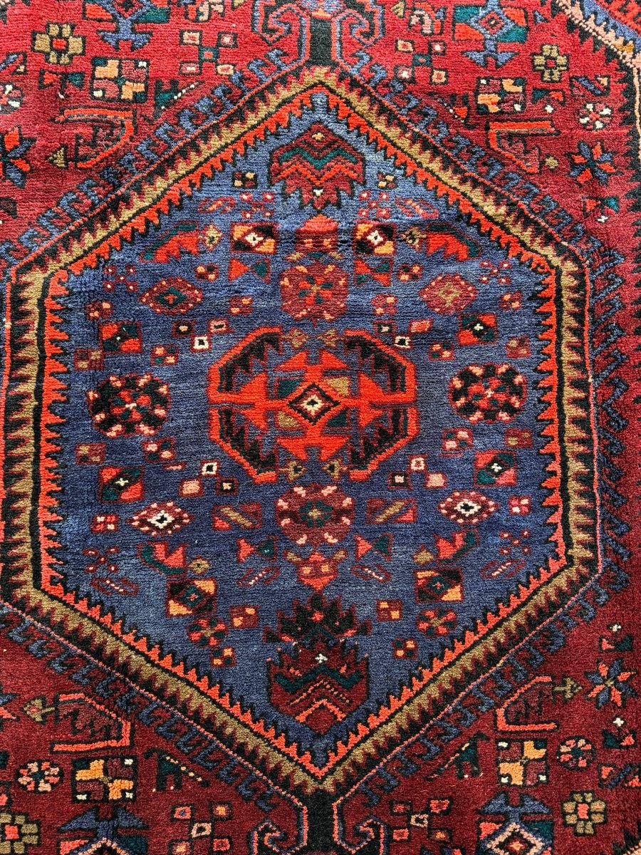 Persian Zanjan Rug | 4' 8" x 7' 3"