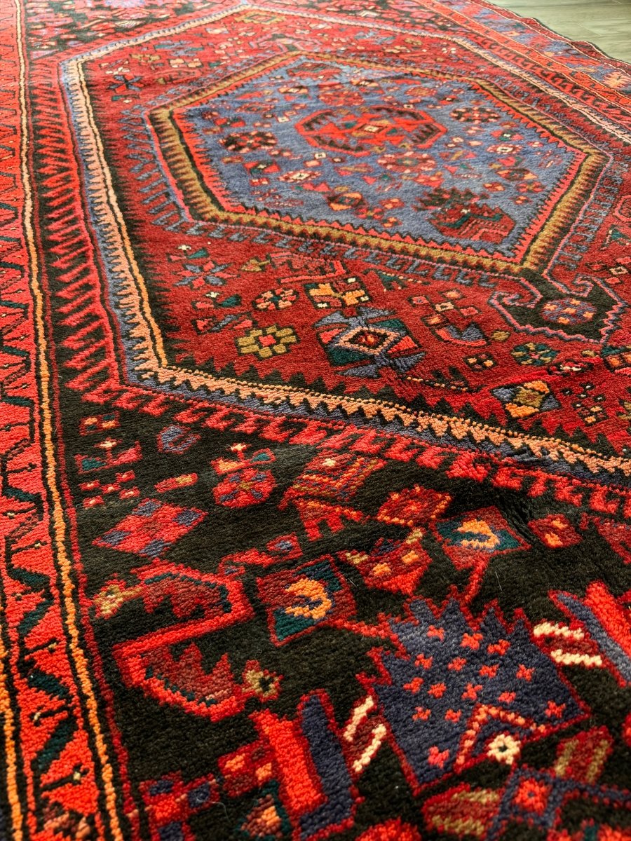 Persian Zanjan Rug | 4' 8" x 7' 3"