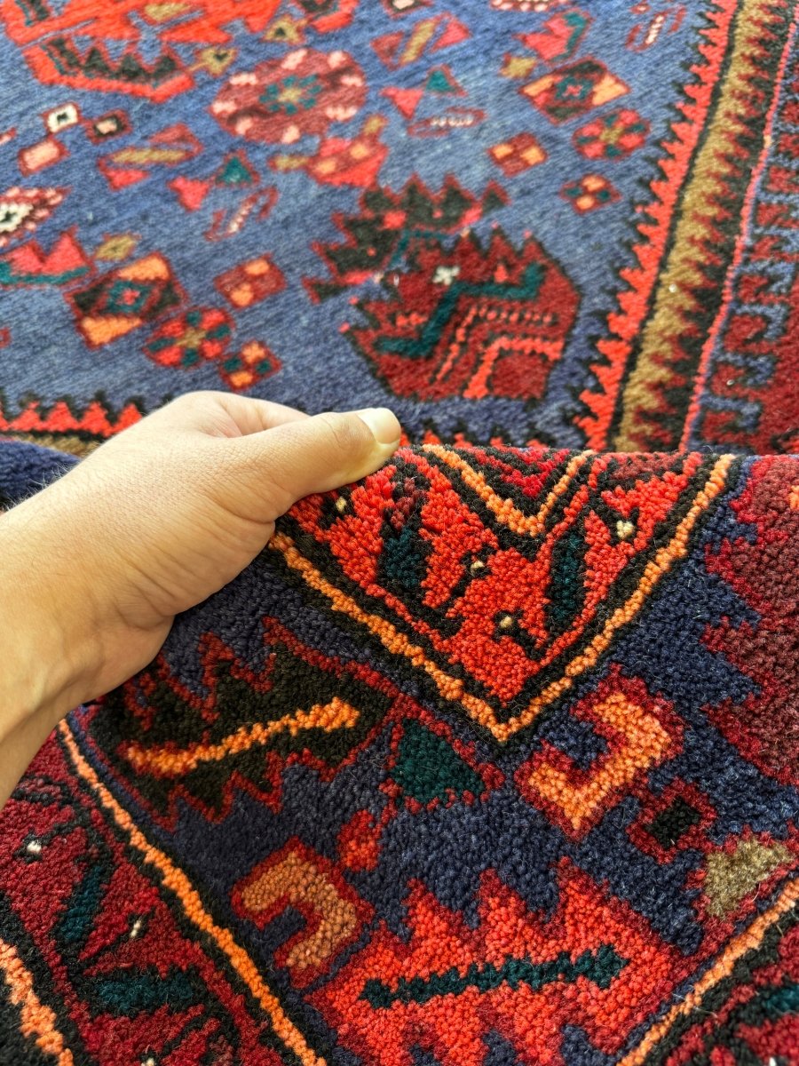 Persian Zanjan Rug | 4' 8" x 7' 3"