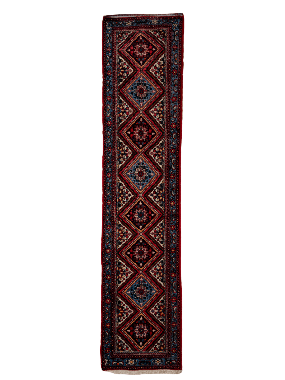 Persian Hamadan Runner Rug | 2' 2" x 9' 6"